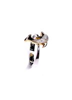 Anello Stocco Gioielli Bambino in Oro bianco Zircone ANS 63 - ANS 63